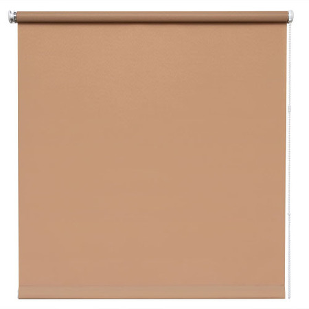 Готовые рулонные шторы коричневый